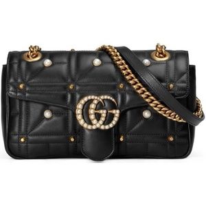 RARE! Sold out Gucci Pearl Small Marmont Bag